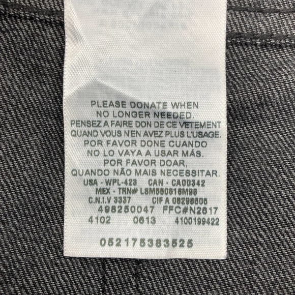 Dockers Straight Fit Black Jeans 40” x 32” - Picture 10 of 12